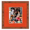 Poster Palooza Pack of TEN 11.7x16.5 Mats Bevel Cut for 8.5x11 Photos - Acid Free Orange Suede Precut Matboards For Pictures, Photos, Framing - 4-ply Thickness view 4