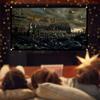 Acogedor Projection Screen, 16:9 Foldable Anticrease Projector Movies Screens Portable Video Projection Screen with Hooks for Home Theater Outdoor Indoor(120 inches) view 3