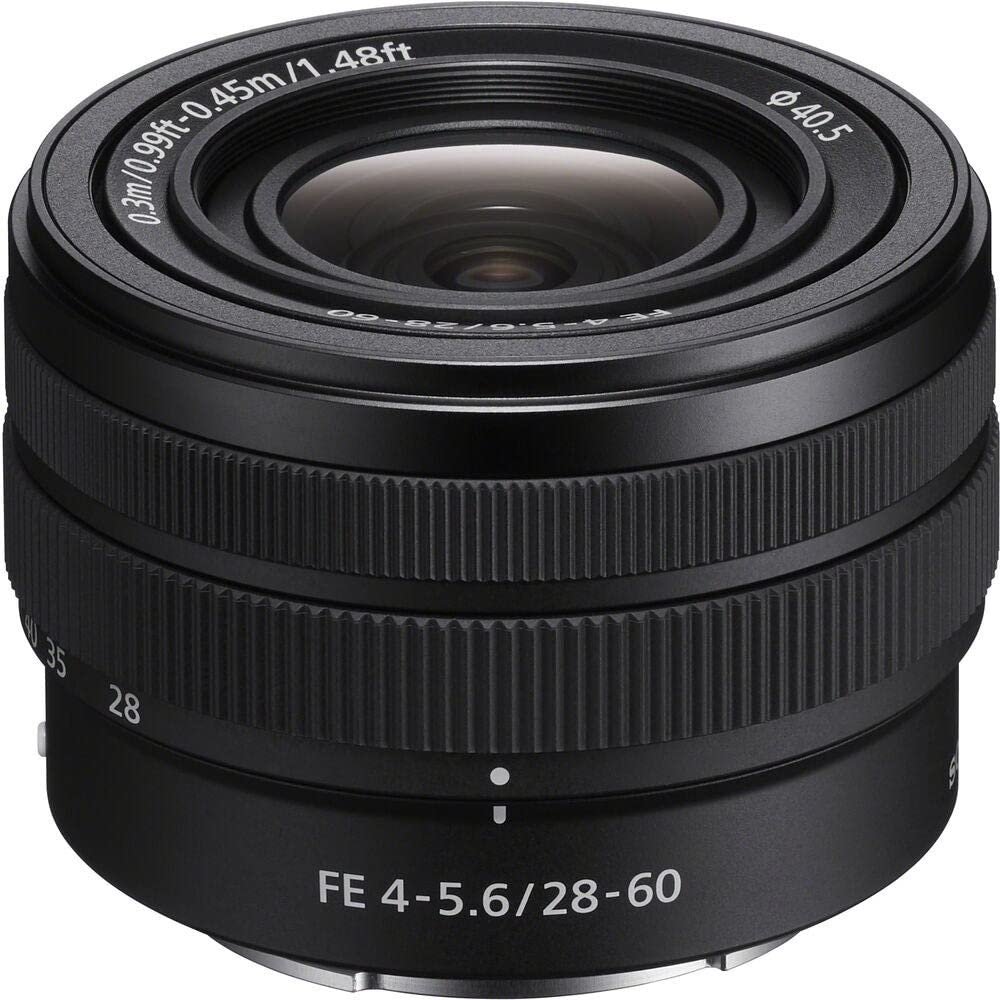 Sony Full Frame E-Mount Lens SEL2860 - The Worlds Smallest & lightest* Full-Frame E-Mount Standard Zoom Lens (Renewed)