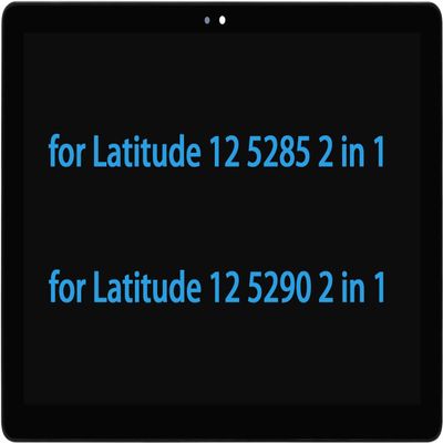 12.3" LCD Replacement for DELL Latitude 12 5285 5290 Tablet 2 in 1 Assembly with Bezel VKJCN 0VKJCN 19201080 LCD LED Touch Screen Digitizer Assembly