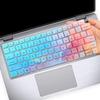Keyboard Cover Skin for Dell Latitude 14" 7450 7440 7430 7420 7410, Dell Latitude 3450 3440 5450 5440 5431 5430 5420 9420 9430, Latitude 15.6" 16" 7520 9510 9520 7650 7640, US -Stylish Colorful view 1