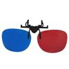 Ruilogod Watching Movies Plastic Red Blue 3D Stereoscopic Lens Clip Eyeglasses (id: 1eb ec8 600 c85 d3e view 1