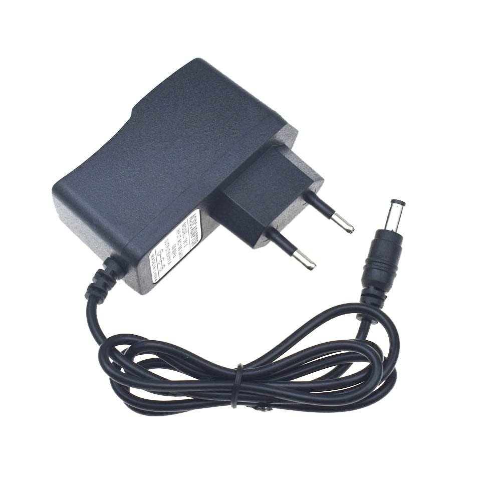 1Pc 6V1A Converter Adapter DC 6V 1A 1000mA Power Supply EU Plug DC 5.5mm x 2.1mm