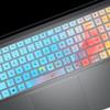 Colorful Keyboard Cover for 2025 Dell 15 Laptop DC15250 DC15255 15.6, Dell Inspiron 15 3510 3511 3515 3525 3530 3535 5510 5515 5518 7510 15.6, Vostro 3510 3520 3530 5510 5515 15.6, Inspiron 7610 view 4