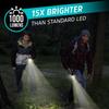 Energizer Hybrid Power Rechargeable LED Flashlight, 1000 Lumen, IPX4 Water Resistant, Aircraft Grade Aluminum Tactical LED Light, Great Emergency Light, USB Charging Cable Included view 2