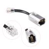 MECCANIXITY Telephone Cord Detangler 360 Degree Rotating Landline Cable with Telephone Handset Cord 6.56Ft 2Set view 4