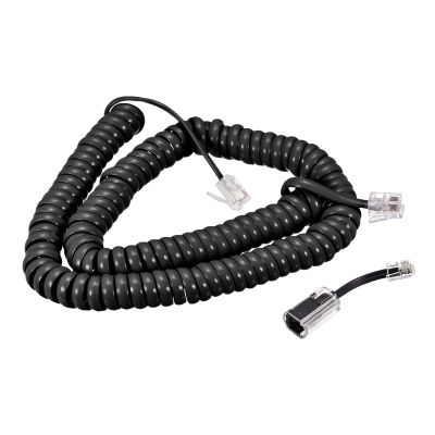 MECCANIXITY Telephone Cord Detangler 360 Degree Rotating Landline Cable with Telephone Handset Cord 6.56 Ft