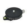 Camera Panoramic Panning Base with Plate 3/8" Screw Aluminum Alloy Panorama Ball Tripod Head with Bubble Level for Tripod Monopod DSLR Cameras,Ytvariw,Load Capacity 22 LBS view 1