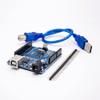 Elecbee UNO Development Board with USB Cable PCB Mount Expert DCC Improved Version view 1