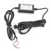 Car Dash Camera Cable, 12V/24V to 5V 2.5A Car Hard Wire Kit Parking Monitor Converter Cable Mini USB Right Elbow view 2
