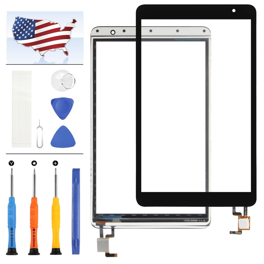 for Sky Devices Elite Octa Screen Replacement 8.0" for Sky Elite Octa Tablet PC Touch Screen Digitizer Kit Devices Elite Octa Panel Sensor Glass Repair Parts with Free Tools