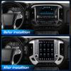 LINKSWELL 12.1 Inch Car Stereo for Silverado and Sierra 2014 to 2019 T Style Android Radio Replacement Head Unit Multimedia Player Touchscreen GPS Navigation Bluetooth view 3