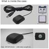 Geekstory VK-162 G-Mouse USB GPS Dongle Navigation Module External GPS Antenna Remote Mount USB GPS Receiver + BN-880 GPS Module U8 with Flash HMC5883L Compass + GPS Active Antenna Support GPS Glonass view 3