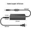 10Ft Ac Dc Adapter Charger for Globe Electric LED Floor Lamp 43W 3000 Lumens Power Supply Cord (12784/12783) view 2
