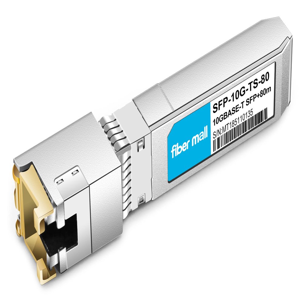 10G SFP+ RJ45 80m for Palo Alto Networks PAN-SFP-PLUS-T80 10GBASE-T SFP+ 80m RJ45 Cat6a/7 Mini-GBIC 10gb Copper R-J45 Transceiver Module