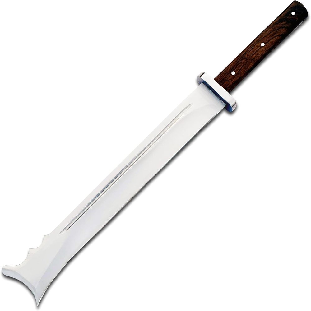 Custom Handmade D2 Steel 25 Inches Hunting Knife - Wood Handle with Sheath 6045