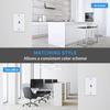 Poyiccot USB 3.0 Wall Plate, 1Port USB 3.0 Keystone Jack Outlet Wall Plate for Mount Socket Face Panel Cover, Type A Female to Female Keystone Panel Cover for Charging & Data Transfer, White view 3