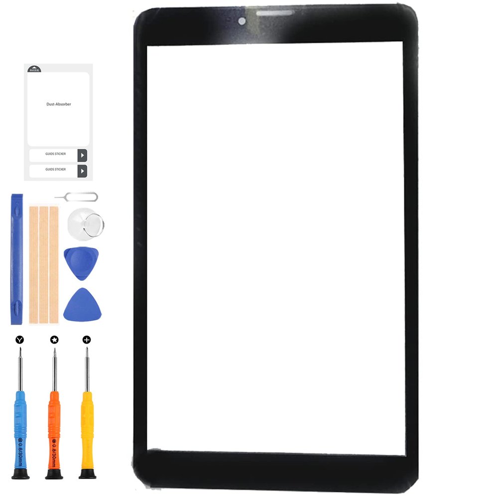 for Roverpad Sky Q8 8Gb 3G New Touch Screen Panel Replacement Digitizer for Roverpad Sky Q8 8Gb 3G Capacitive Touch Glass External Repair Parts Kit (Screen Size:205mm*120mm)