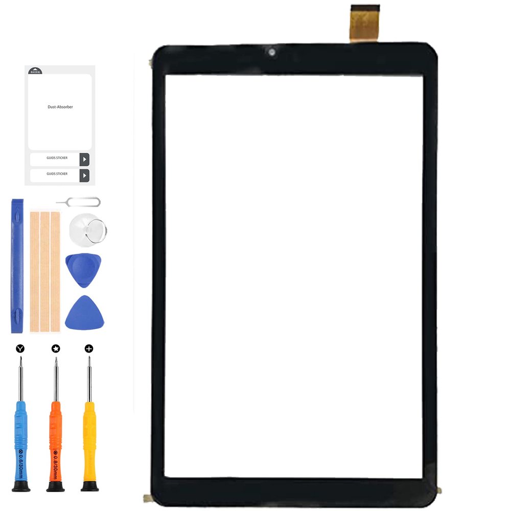 for Roverpad Sky Expert Q10 3G S4I103G+ Screen Replacement 10.1'' inch for bq-104G Orion Tablet Touch Screen Digitizer External Glass Panel Repair Part Kit with Tools