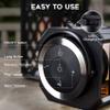 Outdoor Bluetooth Speaker with Flame Atmosphere, Waterproof Wireless Speaker with Wall Mount/Stake/Hook, Led Torch Lantern, Camping Patio Accessories, 10W Stereo Sound, Gifts for Men, Women, Dad view 4