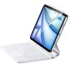 ESR iPad Air 11 inch Case with Keyboard (M3/M2, 2025/2024), iPad Pro 11 (4th/3rd/2nd/1st Gen) & Air 5/4th Magic keyboard Case, Easy-Set Floating Cantilever Stand, Precision Multi-Touch Trackpad, White view 1
