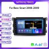 Android 11 Autorradio Double Din Car Stereo for Smart Fortwo W451 2006~2009 Stereo Car Radio Video WiFi Carplay Map GPS Nav Multimedia Video Player Auto Stereo Carplay WiFi view 2