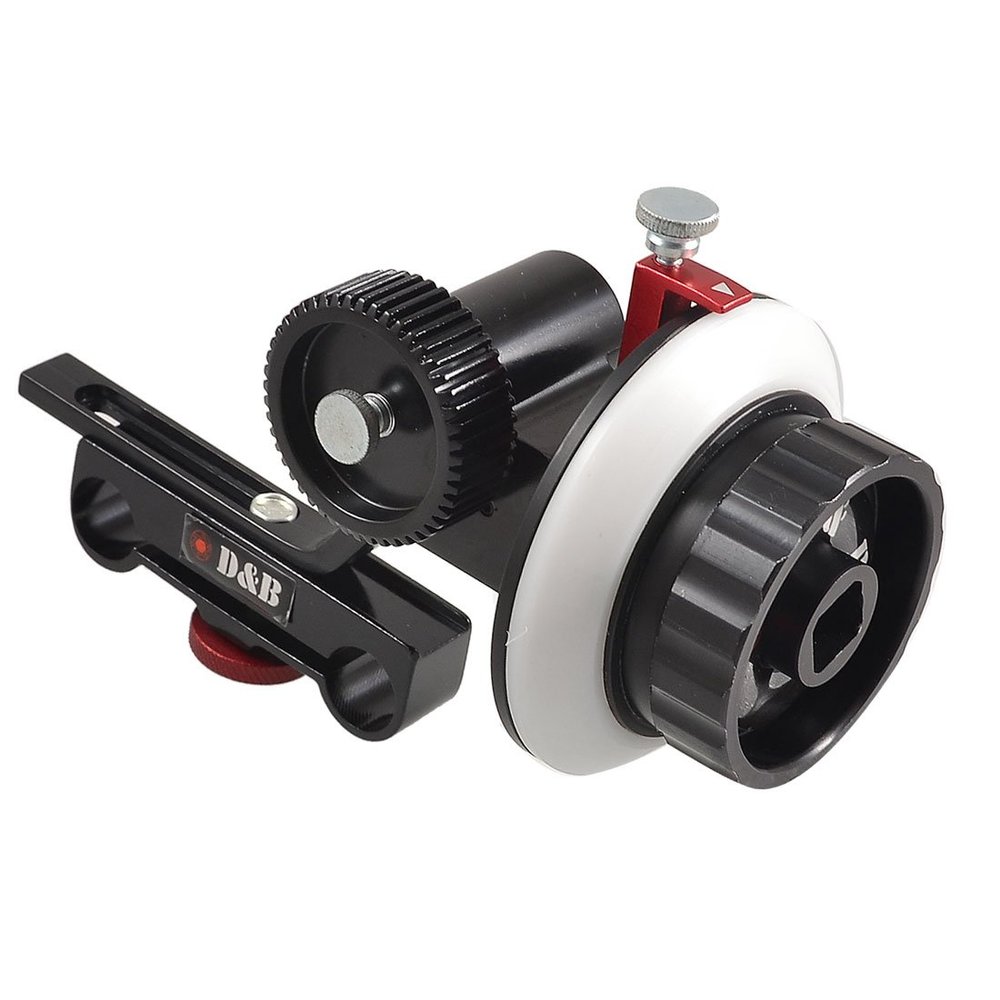 Ruilogod Follow Focus Hard Stop for DSLR Camera 5D2 15mm Rod Support