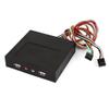 Ruilogod USB 2.0 Hub 3.5mm Mic Audio PC Floppy Drive Front Panel Board Adapter view 1