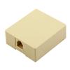 Ruilogod RJ11 4P4C Female 4 Pin Socket Surface Mount Telephone Cable Jack Box view 1