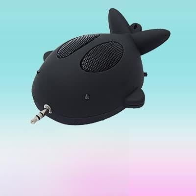 Ruilogod Fish shape 3.5mm MP3 MP4 PC Mini Speaker Sound Box