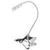 Ruilogod Laptop PC Computer 3x3W 3 LED USB Silver Tone Metal Clip Lamp Light(id:7e 4a0 79 f93 313 view 1