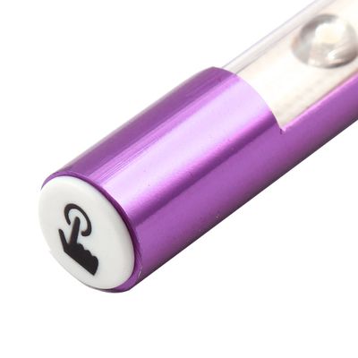 Ruilogod Notebook Laptop Flexible DC 5V 1W Touch Switch USB 10 LED Light Reading Lamp Purple(id:06 059 53 eea e37