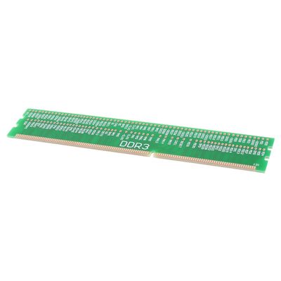 Ruilogod Desktop Motherboard Repair Tool DDR3 Mini-PCI Resistance Card 13.3cm x 2.1cm