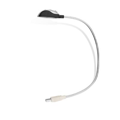 Ruilogod Flex Flexible 2 LED USB Notebook Laptop PC Reading Light Black(id:67 343 fb 79b 9ec