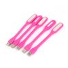 Ruilogod Portable Bendable PC Laptop Reading Lamp USB LED Light 5pcs Pink (id: 28a 05f 318 226 ff3 view 1