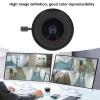2.1mm 3MP CS Mount Lens, Wide Angle CCTV Camera Lens Aluminum Alloy for Home Security Cameras, Approx. 28.0x10.50mm Default view 3