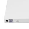 Ruilogod PC Laptop USB Slim External Floppy Disk -RW Portable Diskette Drive White view 1