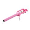 Ruilogod Cell Phone Handheld Extendable Telescopic 6 Sections Stick Monopod Pink view 2