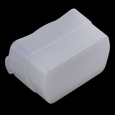Ruilogod Camera Flash Light Cap Diffuser Bounce Softbox White