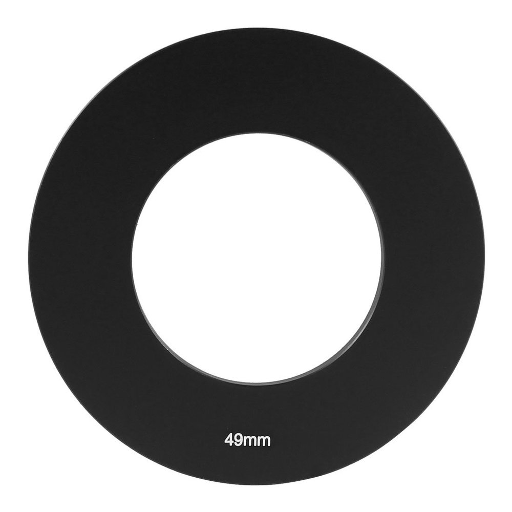 Ruilogod 49mm Camera Filter Holder Aluminum Adapter Ring for Cokin P Series