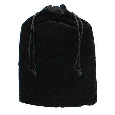 Ruilogod 16.5" Length Fleece Interior Draw Holder Pouch for Camera Lens