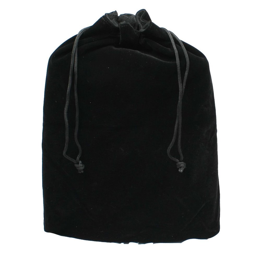 Ruilogod 16.5" Length Fleece Interior Draw Holder Pouch for Camera Lens
