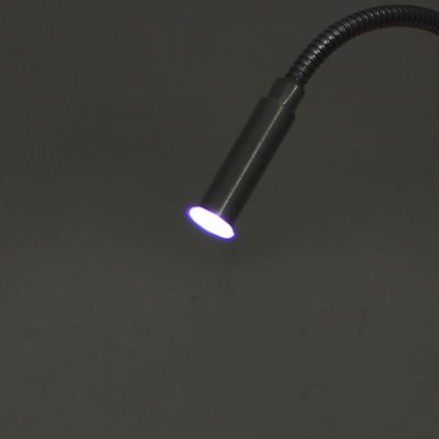 Ruilogod Aluminum Head Travel Home Notebook Flexible Gooseneck USB LED Lamp Silver Tone(id:9e 769 9b ed2 044