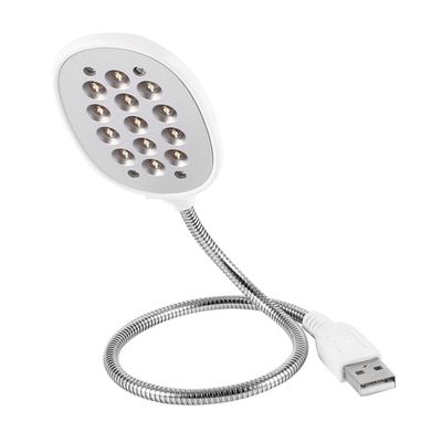 Ruilogod 16.1" USB 13 LEDs White Reading Light Lamp for Laptop PC Notebook(id:d4 803 1c dd5 ca3