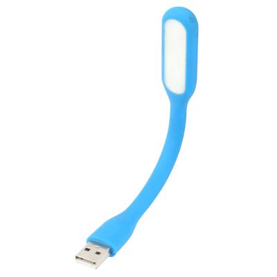 Ruilogod Mini USB LED Light Flexible Adjust Angle Lamp Laptop PC Blue (id: d78 48e 1f8 110 c04