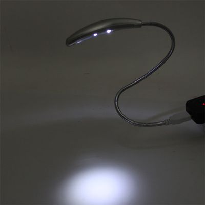 Ruilogod Travel Home Notebook Laptop Flexible Gooseneck USB 3 LED Reading Lamp Stick Lights(id:9c 387 0e a56 dae
