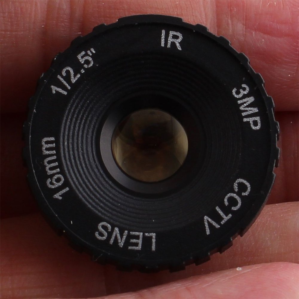 Ruilogod Network Security Surveillance 16mm Focus Length Camera Lens for Closed Circuit TV (id: 48e 813 1b2 013 cea