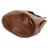 Ruilogod Faux Leather DSLR Camera Lens Protector Carry Pouch Case Bag Brown view 2