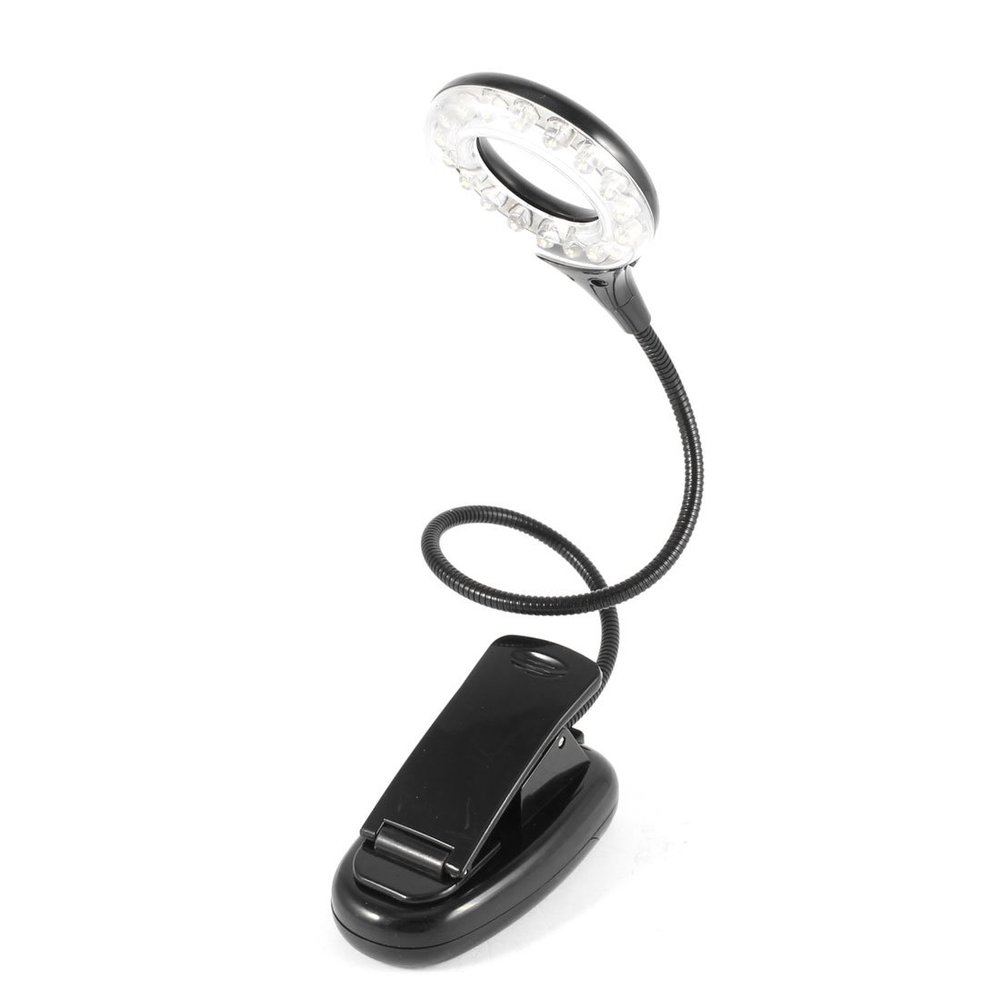 Ruilogod Flexible 18 LED Clip-on Light Desk Lamp Black for PC Computer Notebook(id:ba a59 26 17c 27a