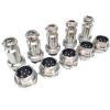 5 Pair Aviation Plug 6 Pin Male Female Panel Wire Connector 16mm GX16-6 view 2